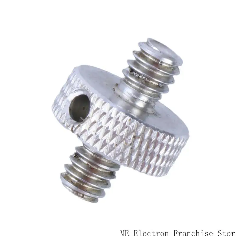 T5EA 1/4 ~ 3/8 인치 1/4 ~ 1/4 카메라 변환 나사 수컷에서 수컷 어댑터 나사 사진 액세서리 카메라 나사