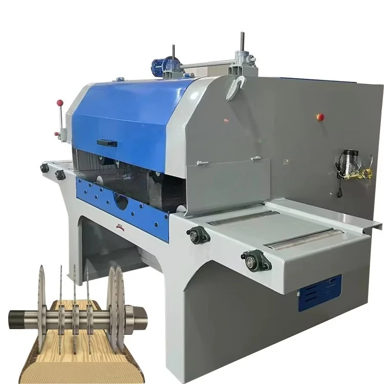 Factory-direct Sale of Multi-bladed Split Saw Machine for Automatic Feeding of Wood Cutting and Processing of Wooden Planks