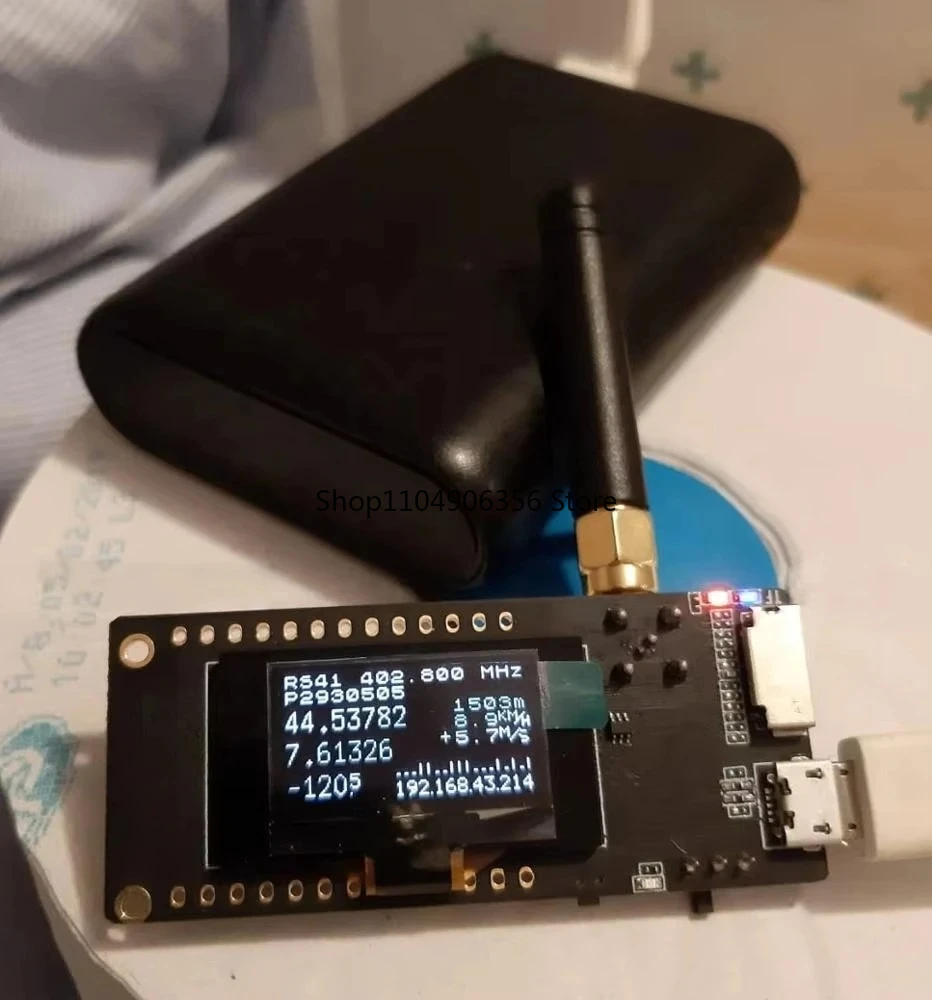 

Для LILYGO TTGO LoRa32 V2.1 Paxcounter version433/868/915/923MhzESP32 LoRa макетная плата 0,96-дюймовый модуль OLEDWIFI Bluetooth