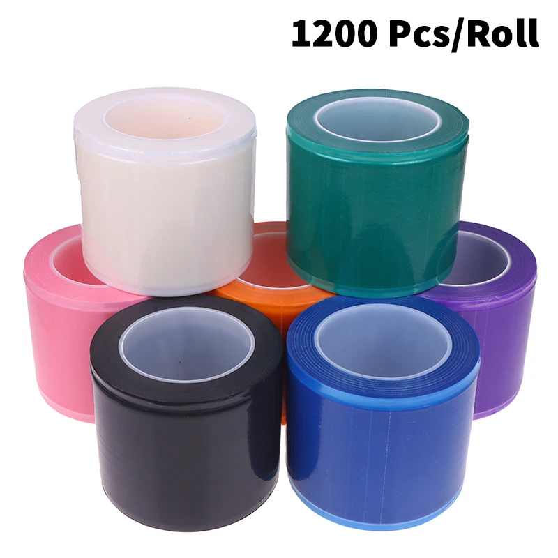 

1200 Pcs/Roll Dental Protective Barrier Film Tattoo Protective Film Dental Barrier Film Dispenser Anti-fouling Plastic Bandage