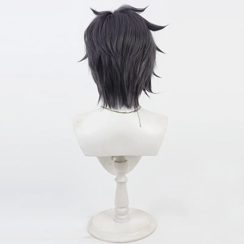 Touken Ranbu Aritsugu Nenioshi peluca cosplay multicolor mezclado regalo de Halloween
