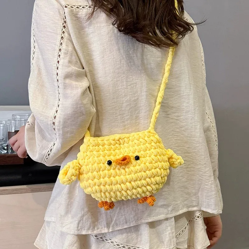 bolsa-transversal-de-croche-artesanal-galinha-amarela-kit-de-material-de-fio-para-diy-de-desenho-animado-fofo-de-sorvete-suprimentos-de-artesanato-modernos