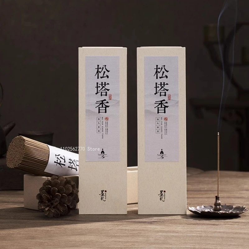 

Natural Incense Sticks/Pine Tower Incense/ Agilawood Tea Room Yoga Home Indoor Purify The Air Calm The Mind and Help with Sleep