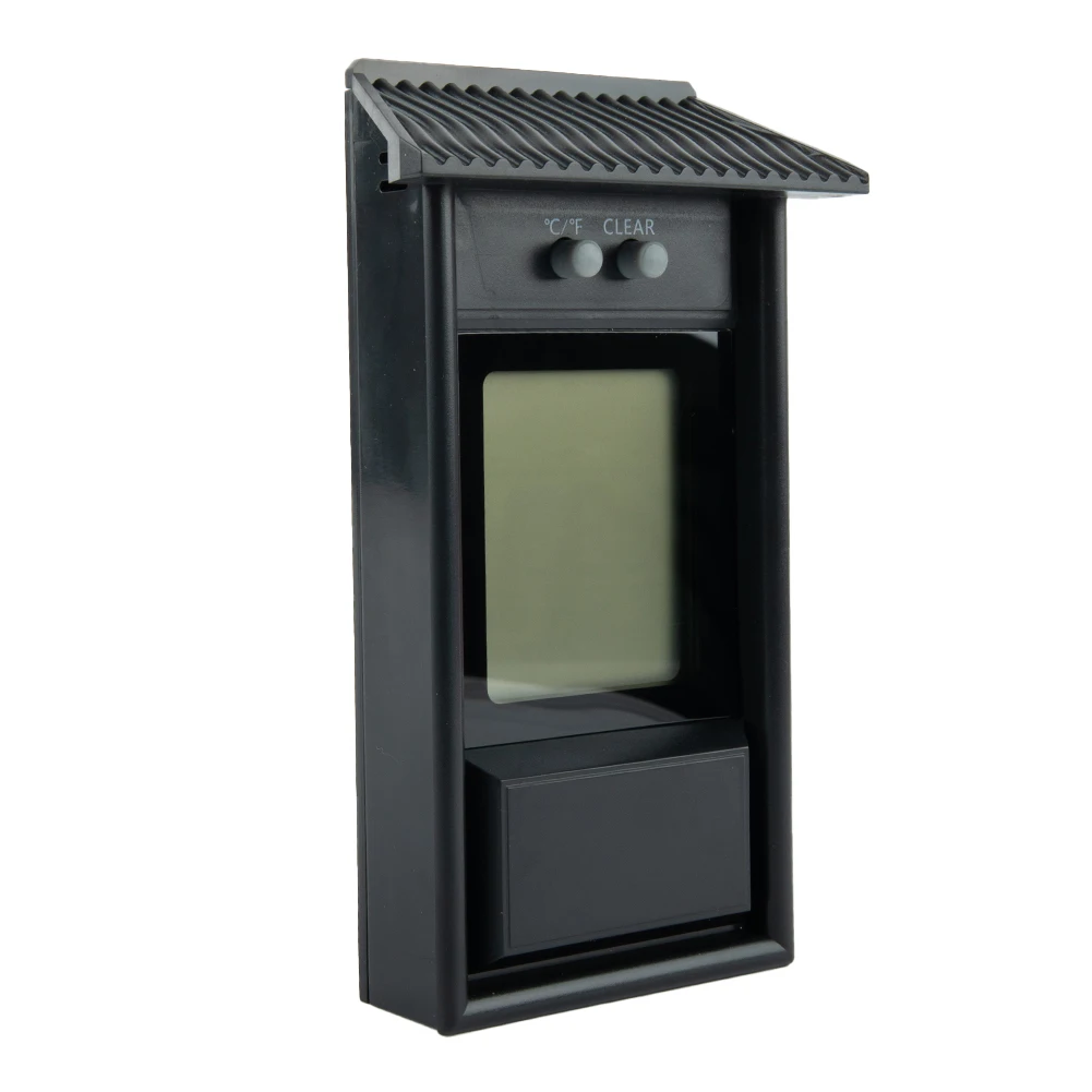 Digital Thermometer Thermometer Indoors And Outdoors Use High Quality 0 1 13 X 8 X 3 2cm AAA Battery Black Plastic