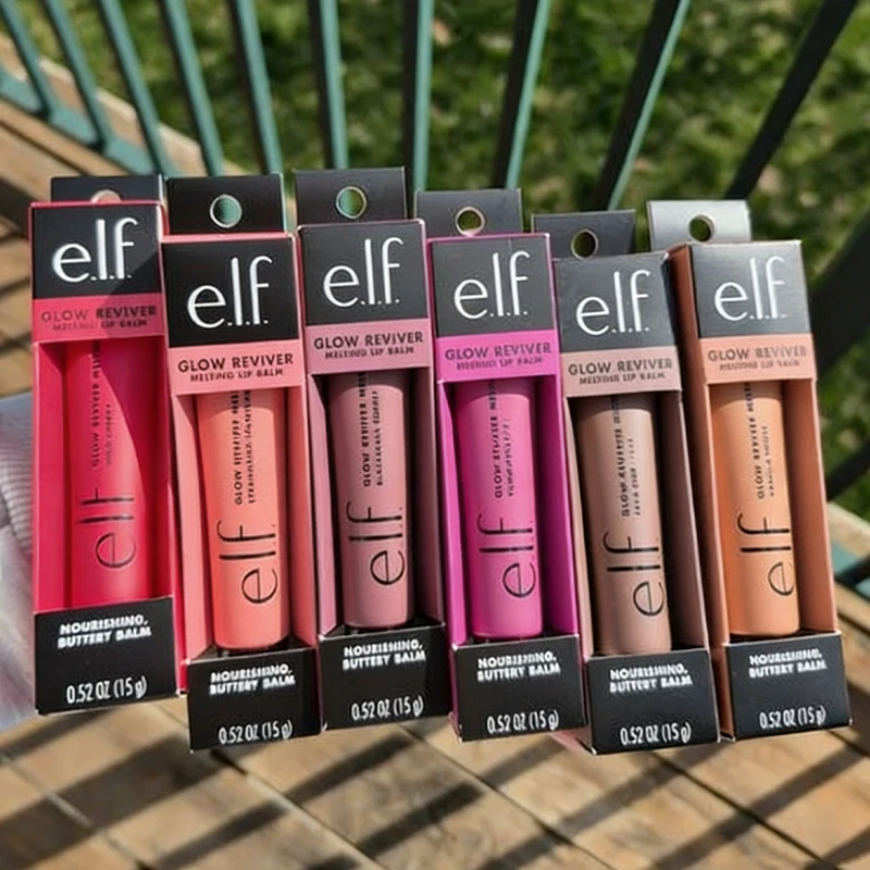 Brillo Labial con Color y Sabor a Frutas de la Marca Original Elf, Ligero, Hidratante, Nutritivo, Reparador, Mejora las Líneas de los Labios, Bálsamo Labial para Labios Secos