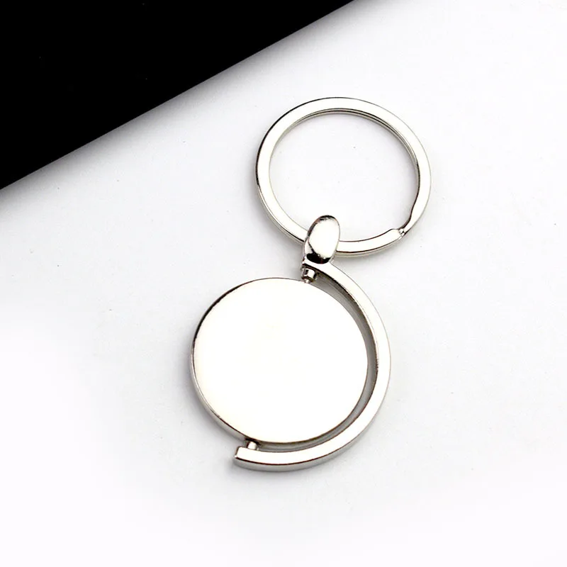 Creative Rotating Globe Keychain Fashion Pendant Key Ring Bag Hanging Accessory for Men Women Cool Travel Souvenir Gift