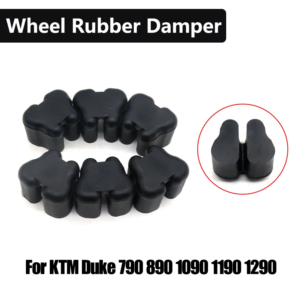 For KTM Duke 790 890 1090 1190 1290 TNT TRK502 Hub Damper Rubber Buffer Motorcycle Rear Wheel Drum Rubber