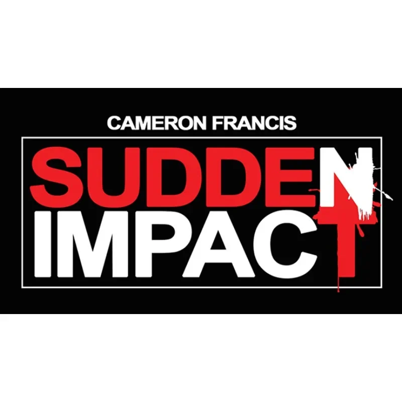 

Sudden Impact (Gimmicks and Online Instructions) by Francis C Card Magic and Trick Decks Close up Magic Tricks Illusion Magician