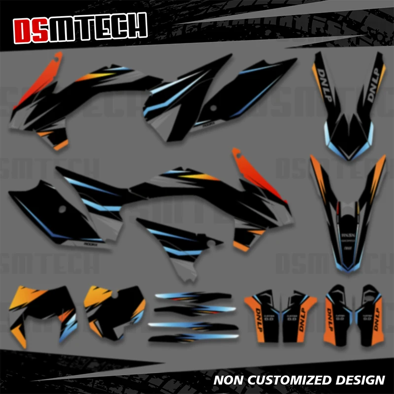 

DSMTECH для KTM EXC EXCF XCW 2014 2015 2016 125-200 250 300 350-450 SX SXF 500 2013 2015 графическая фотографика для мотоцикла