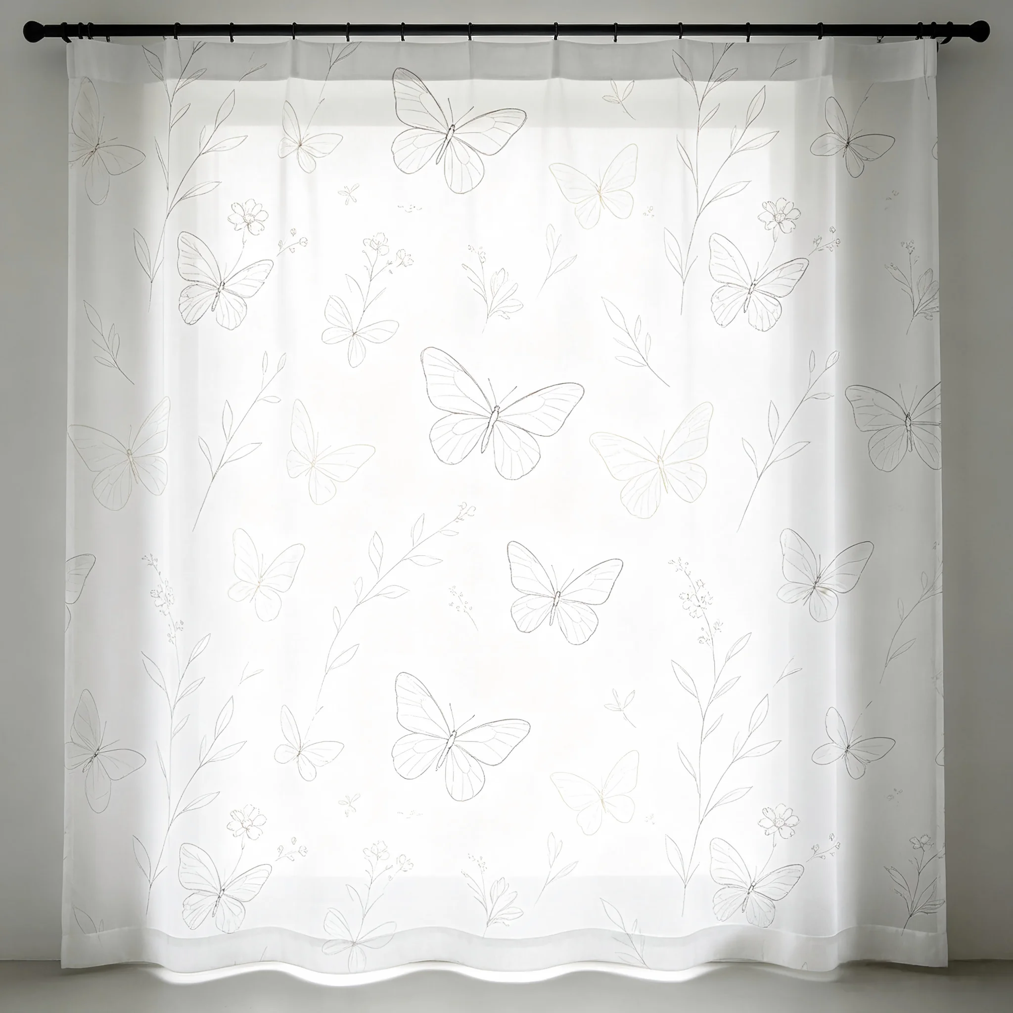 100583 Waterproof, oil-proof, wash-free, modern minimalist tablecloth