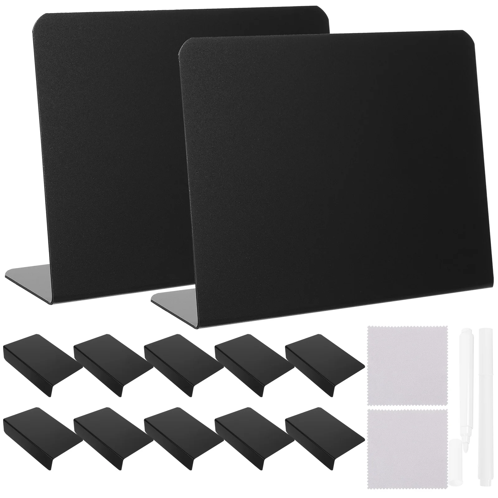1Set Drawing Blackboards Compact Price Boards for Menu Display Chalkboard Signs Message Board Home Decor Writing Surface Desktop