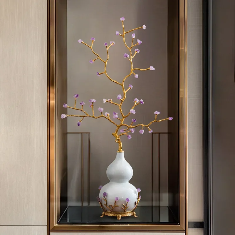Lucky gourd company lobby entrance decoration ornaments niche furnishings housewarming  opening gifts