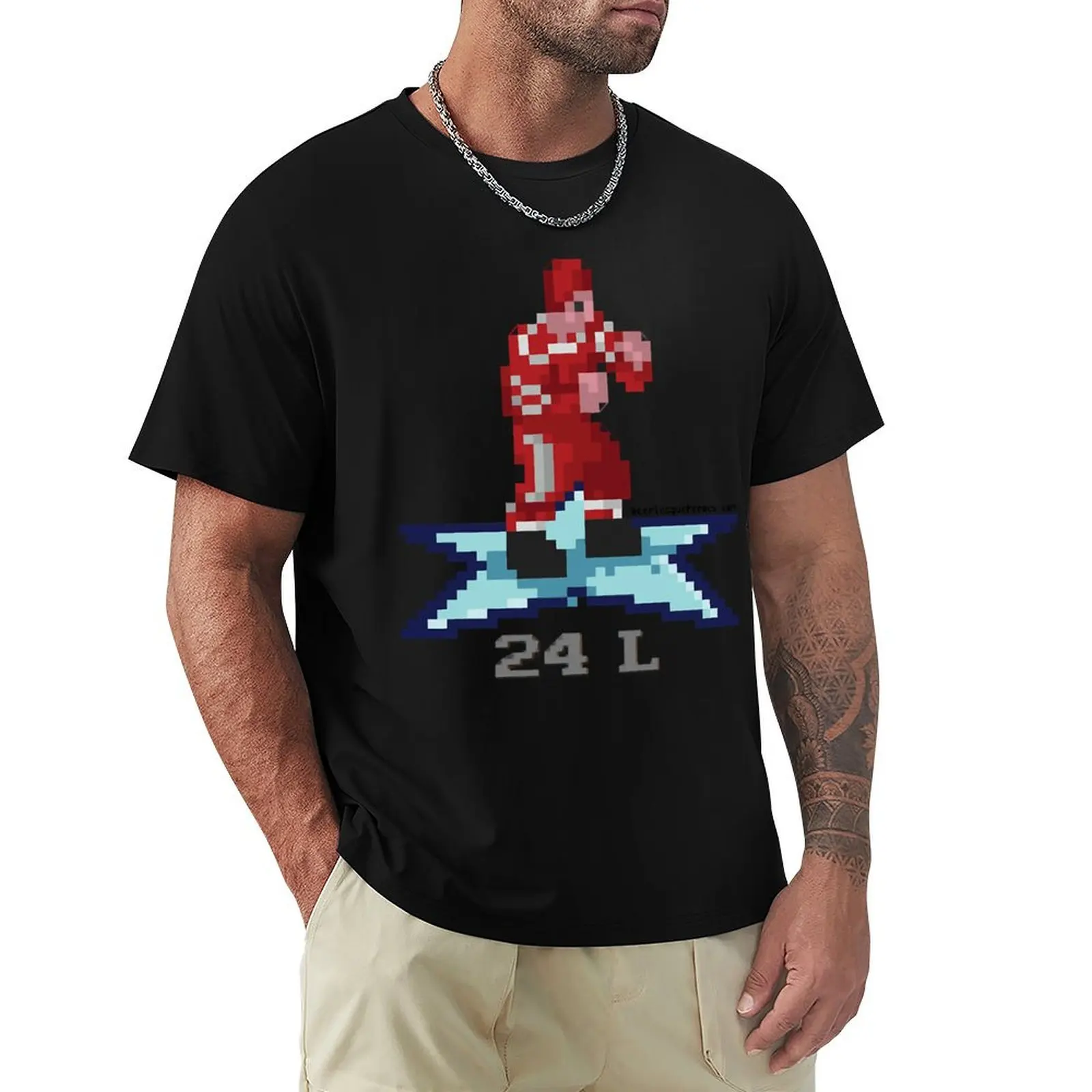 16-Bit Legend Bob Probert T-Shirt Plus Size Comfort Fit Tee