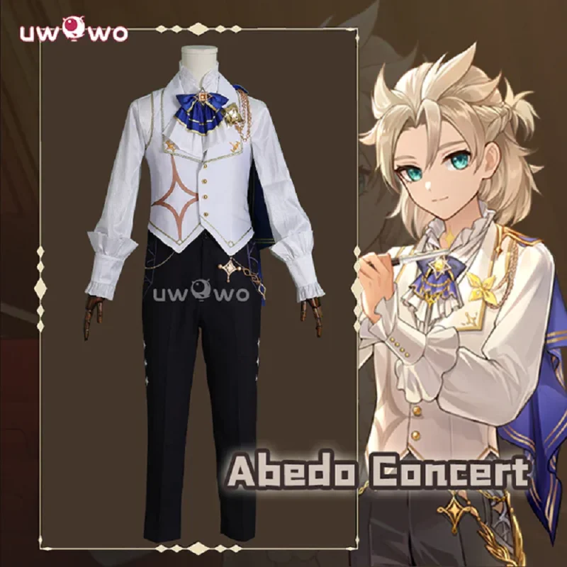 UWOWO Collab series X Factory: Game Genshin Impact Albedo Concert Cosplay Costume