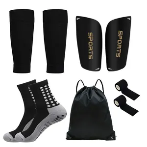 Fußballsocken für Teenager und Männer, Fußballtasche, sportliche Socken, Beindeckel, Verbandschienbeinpolster, Schaftbrettfußball, 5 PCs pro Set 10 Hauptverkäufe Erste -Hilfe -Kit für Fußball - №2