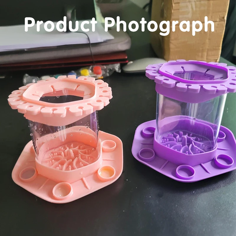 Detergente per pennelli detergente per pennelli staccabile drenaggio pennello per Graffiti per bambini strumento per la pulizia forniture artistiche secchio per il lavaggio