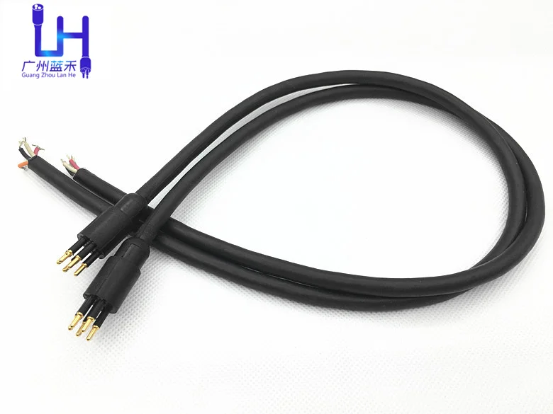 MCIL5M 5 Pins Male Waterproof Marine Pluggable Cable Connector Electric Socket Connectors for ROV Underwater - view 3