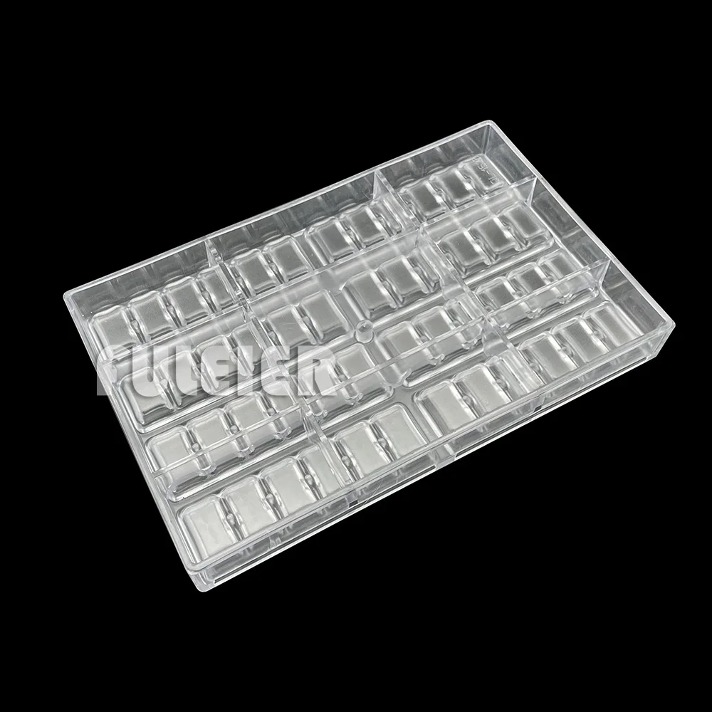 35g Polycarbonate Chocolate Bar Mould Baking Candy Bar Mold Sweets Bonbon Cake Confectionery Tool