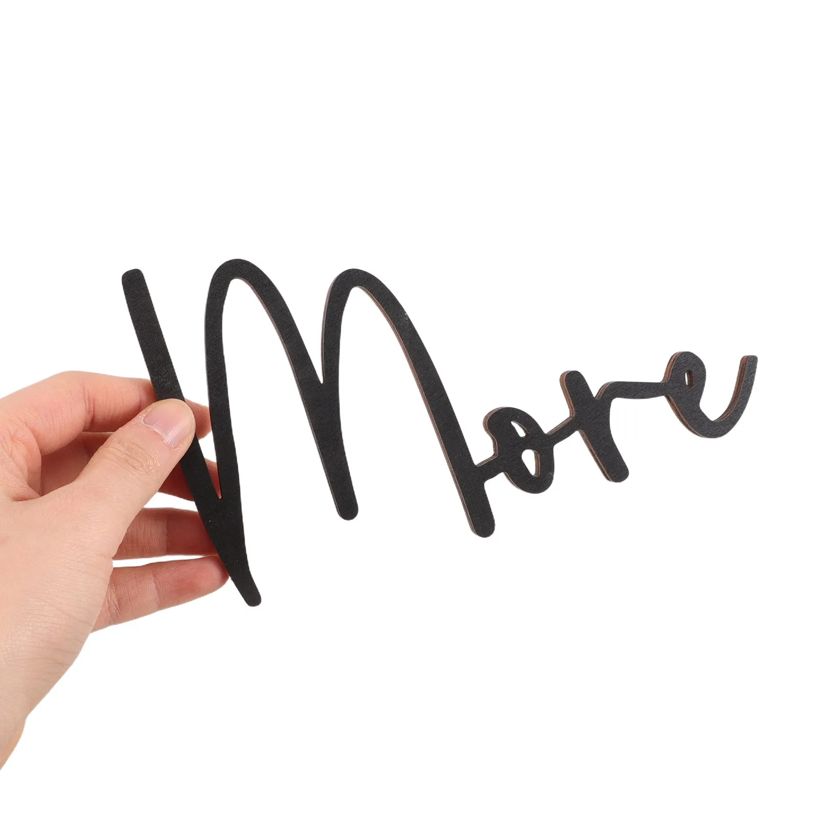 

Love You More Wood Sign Hanging Wall Decor Wooden Plaque for Home Bedroom Living Room Valentine Anniversary Gift