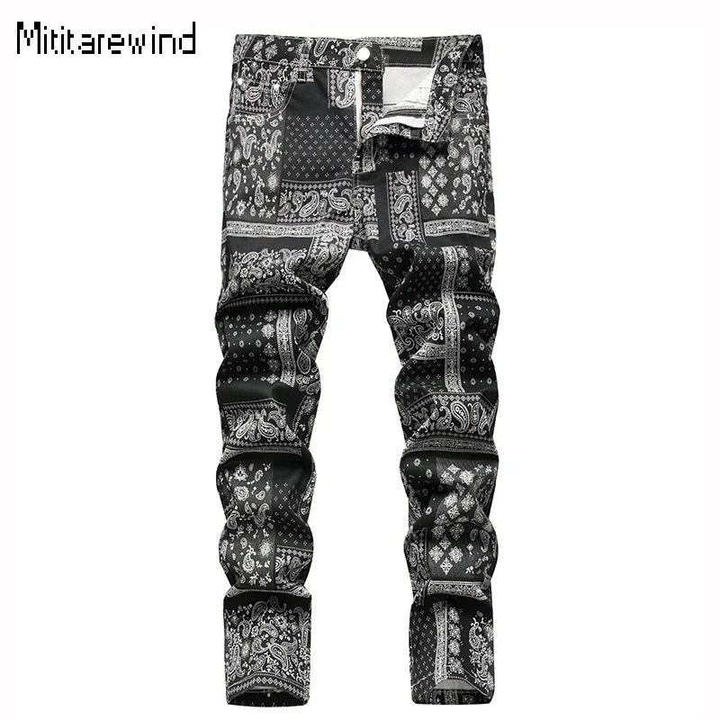 

Мужские брюки с 3D принтом High Street Trend Y2k, уличная одежда, повседневные удобные эластичные брюки-карандаш из 95% хлопка, мужские индивидуальные брюки