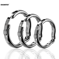 Metal Cock Rings For Men Circumcision Blocker Glans Penis Ejaculation Sleeve Delay Training Semen Lock Ring Circumcision Blocker