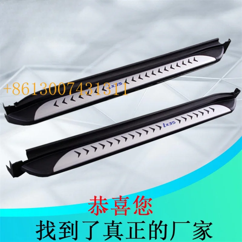 Factory Side Pedal Fit ix25 Creta ix35 Non-drilling SUV Side Step Exterior Refit Components