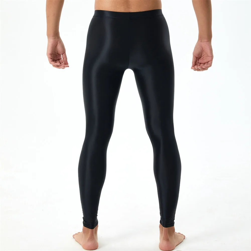 Sexy and Comfortable Sheer Long John Underwear Pants for Men  Silky and Tight Leggings  Sizes Available from M to 2XL