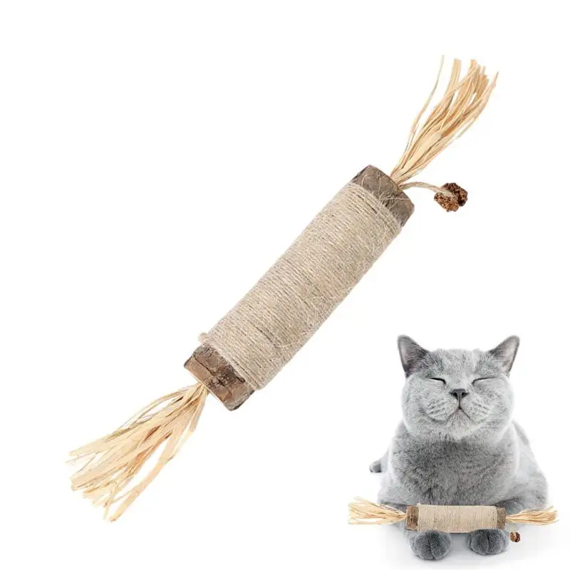 Catnip Cat Toys Natural Pet Cat Snacks Stick Cleans Tooth Removers Hair To Promote Digestion Silvervine Kitten Chew Toy