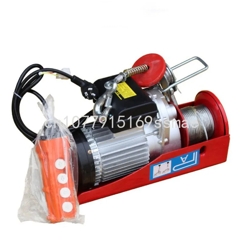 

Lift Electric Hoist 440lbs,480W 110V Electric Winch with 14ft Wired Remote Control Durable