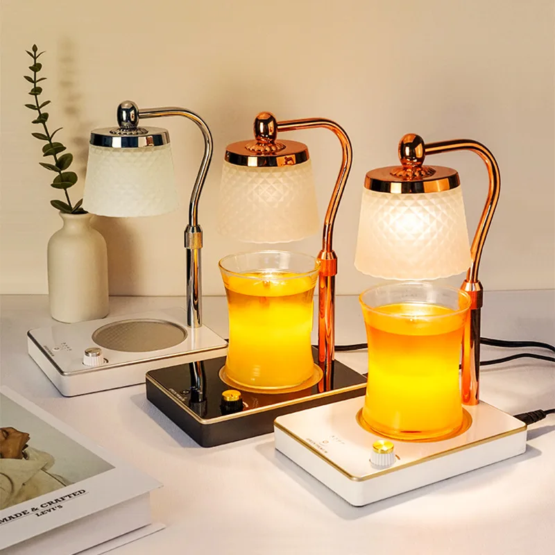 Wish Wax Lamp Bedroom Adjustable Bedside Table Lamp the Third Gear Timing Fire-Free Fragrance-Expanding Wax Lamp