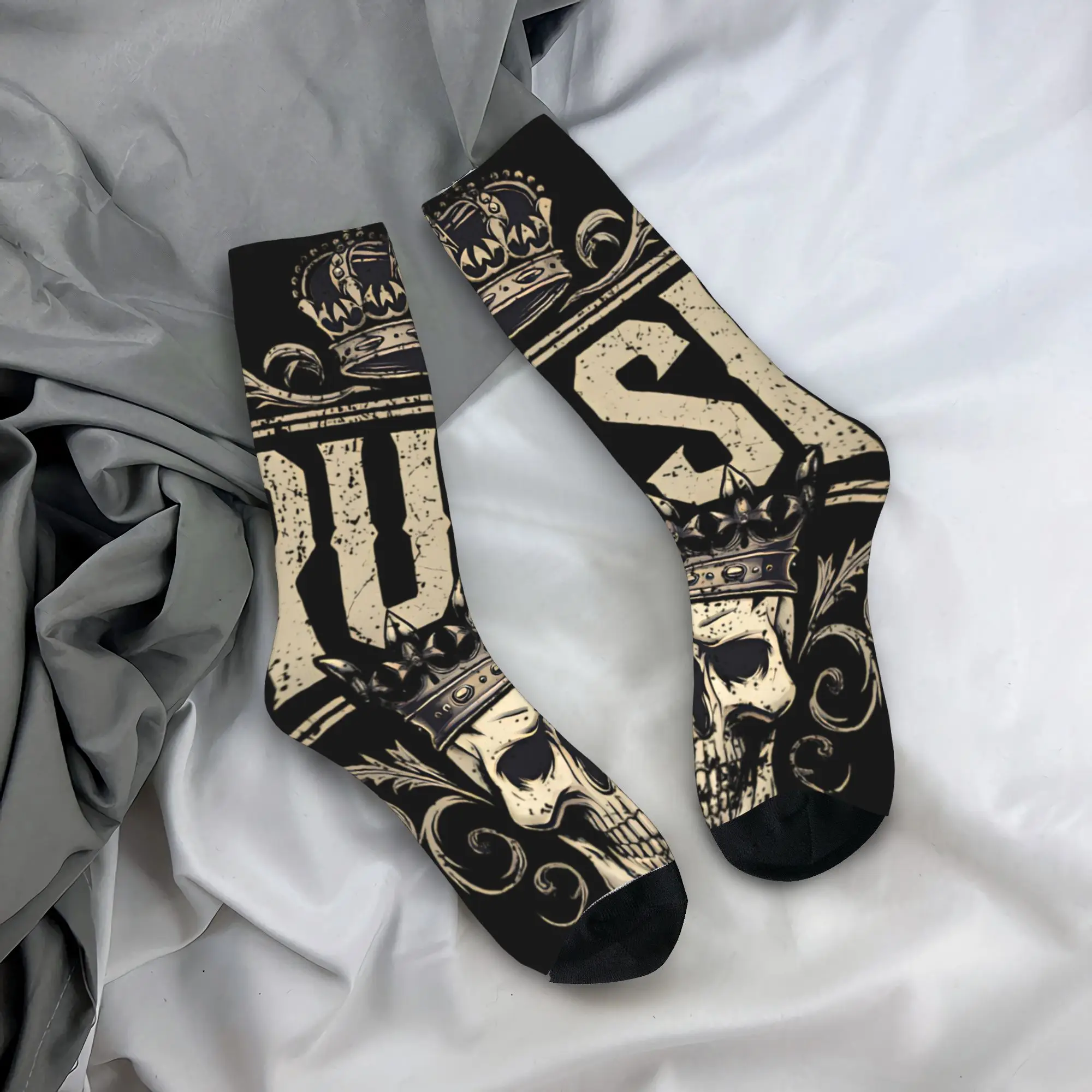 

Rush Rock Band Socks Winter Stockings Korean Men High Quality Socks Pattern Skateboard Anti Slip Socks