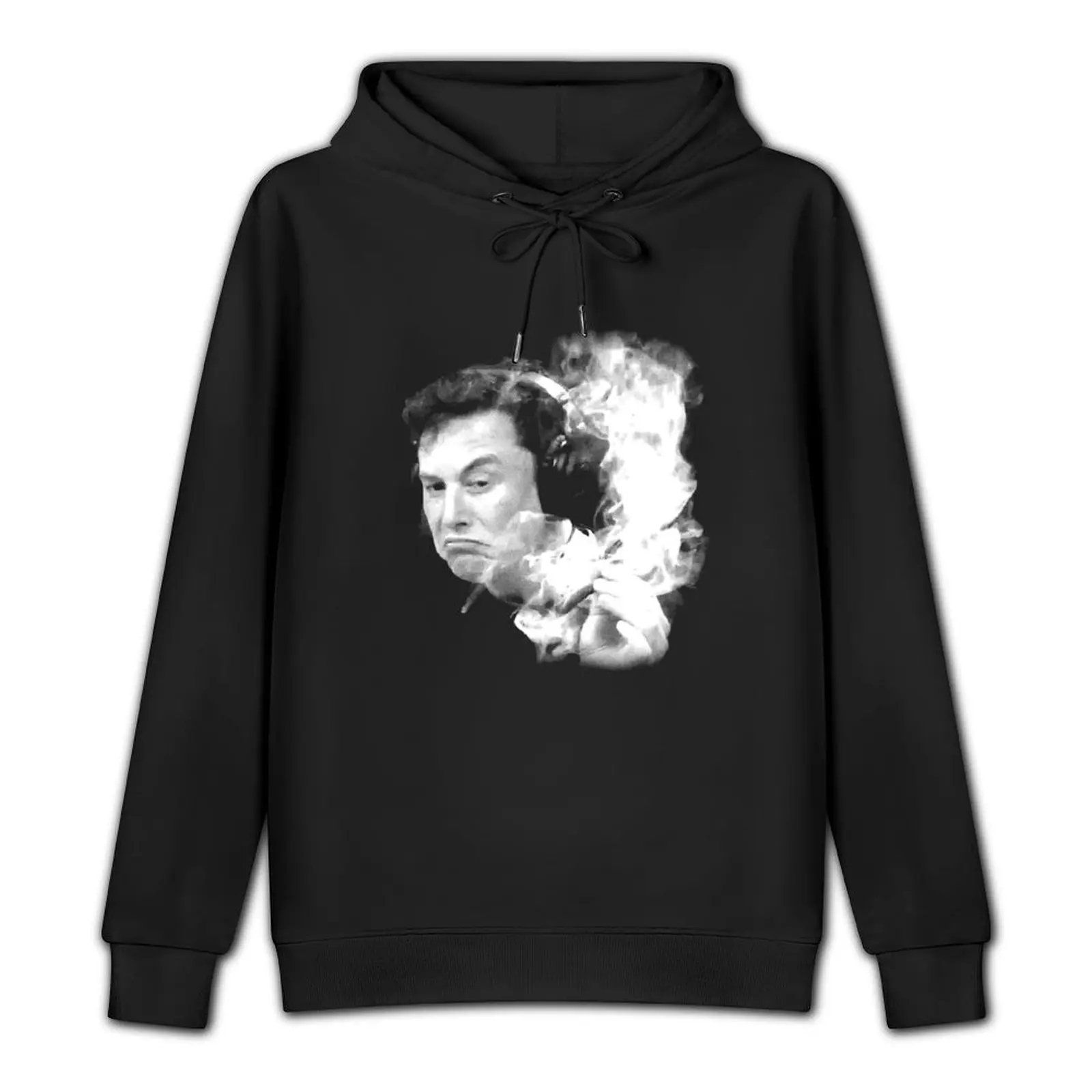 Elon Musk Smoking Pullover Hoodie graphic t shirts men fashion men graphic hoodie