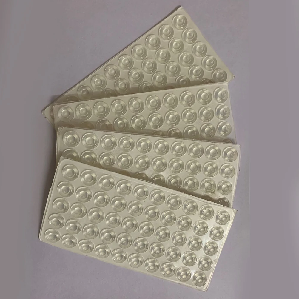 

200pcs Self-Adhesive Door Knob Bumpers Anti-Collision Pads For Wall Protector Cabinet Refrigerator Stopper Rubber Feet Guard