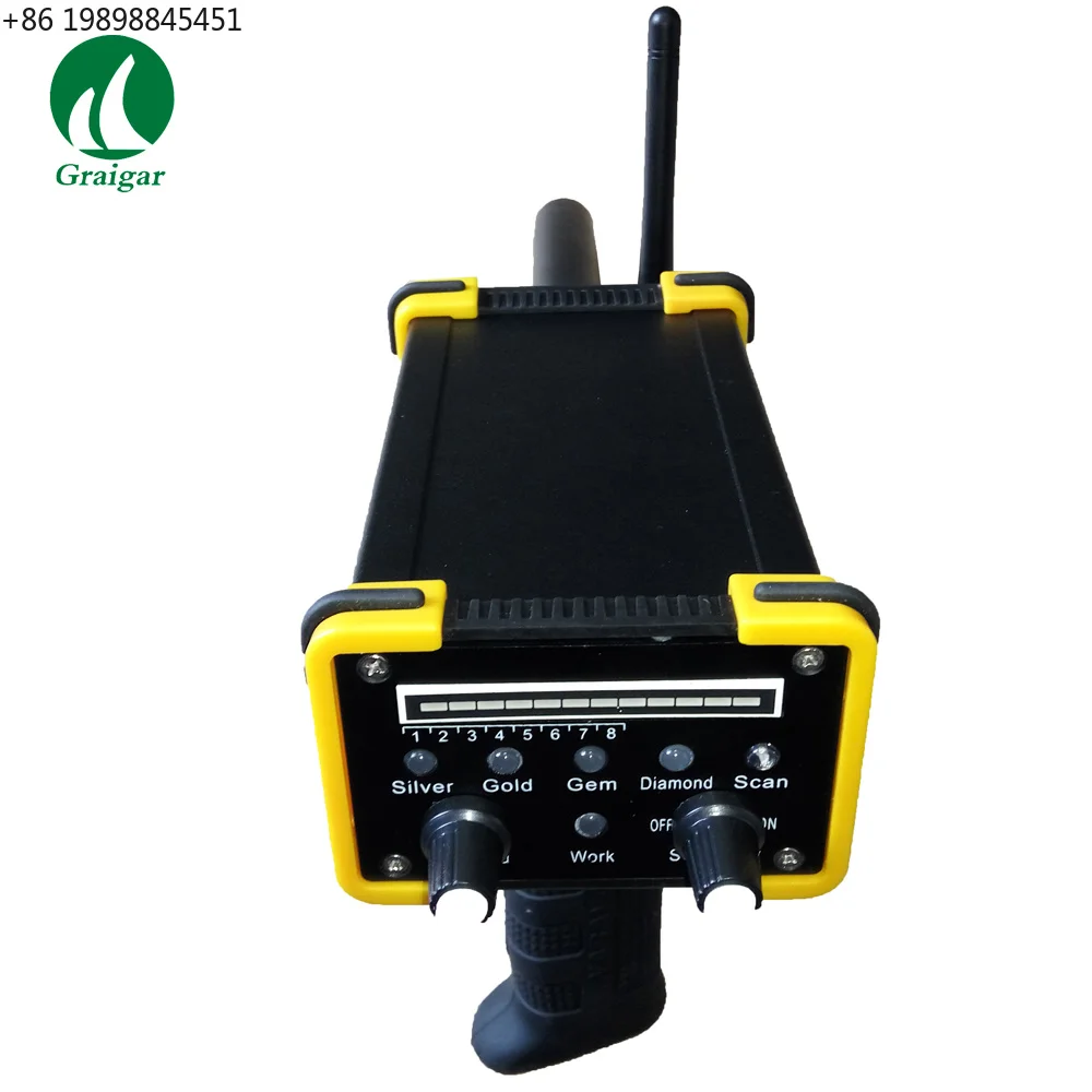Handheld Mini Long‑Range Subsurface Treasure Locator 30M Depth Finder for Outdoor Gem Mineral Field Prospecting ExplorationTasks