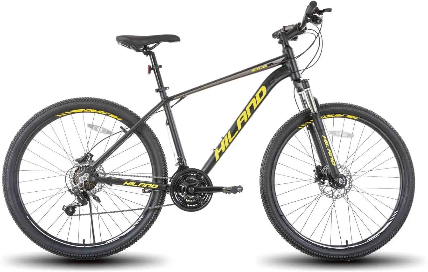 27.5 inch Mountain Bike 21 Speeds, Lock-Out Suspension Fork, Aluminum Frame Hydraulic Disc-Brake for Men Women Mens