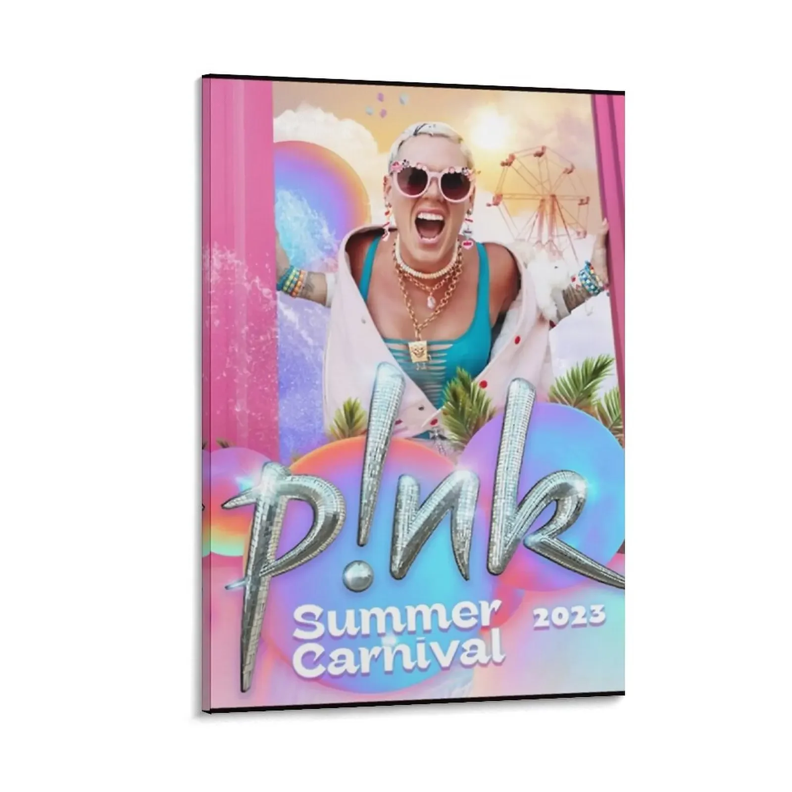 

2023 pink summer tour carnivale Canvas Painting art mural Picture on the wall Paintings