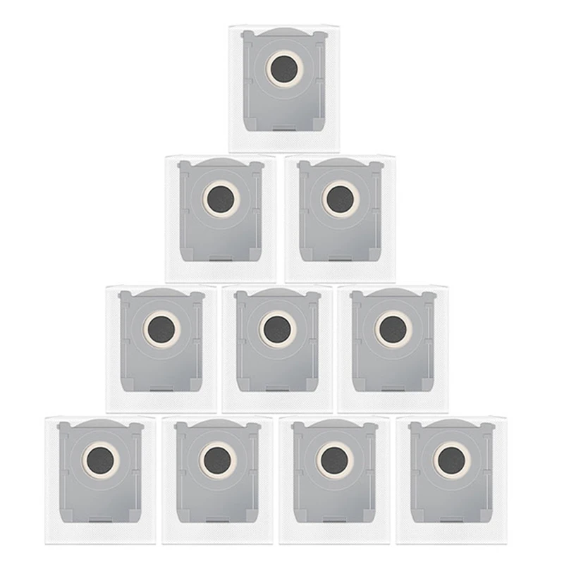 Y48A Dust Bag Replacement 10pcs for Ecovacs Deebot Mini Robot Vacuum Accessories Spare Parts Cloth Multi-layer Filter