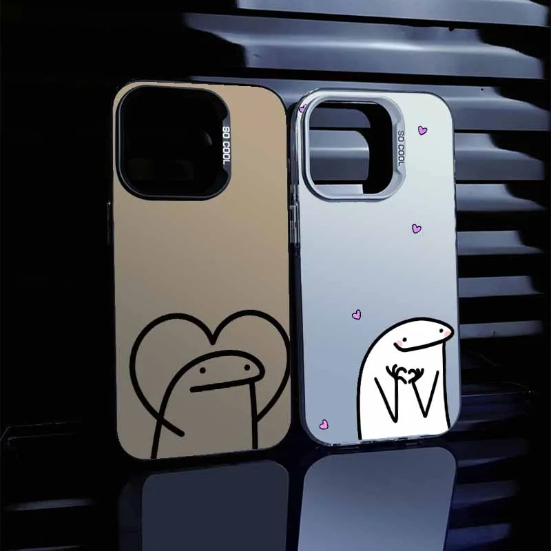 جديد بسيط خط أنيمي لسامسونج غالاكسي S25 حافة S24 S23 S22 S21 S20 FE الترا لايت زائد الملونة الفضة جراب هاتف غطاء Funda