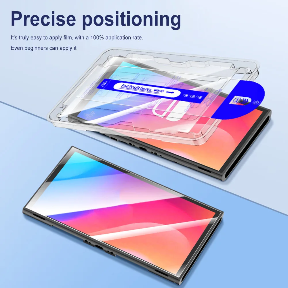 Displayschutzfolie, kein Staub, Spielkonsolenschutz, keine Blasen, HD-Displayschutzfolie, NS2-Displayschutzfolie, Installationsset