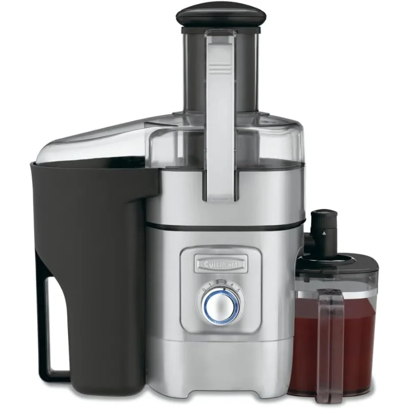 

Cuisinart Juicer Machine, Die-Cast Juice Extractor for Vegetables, Lemons, Oranges & More, CJE-1000P1,Silver/Black