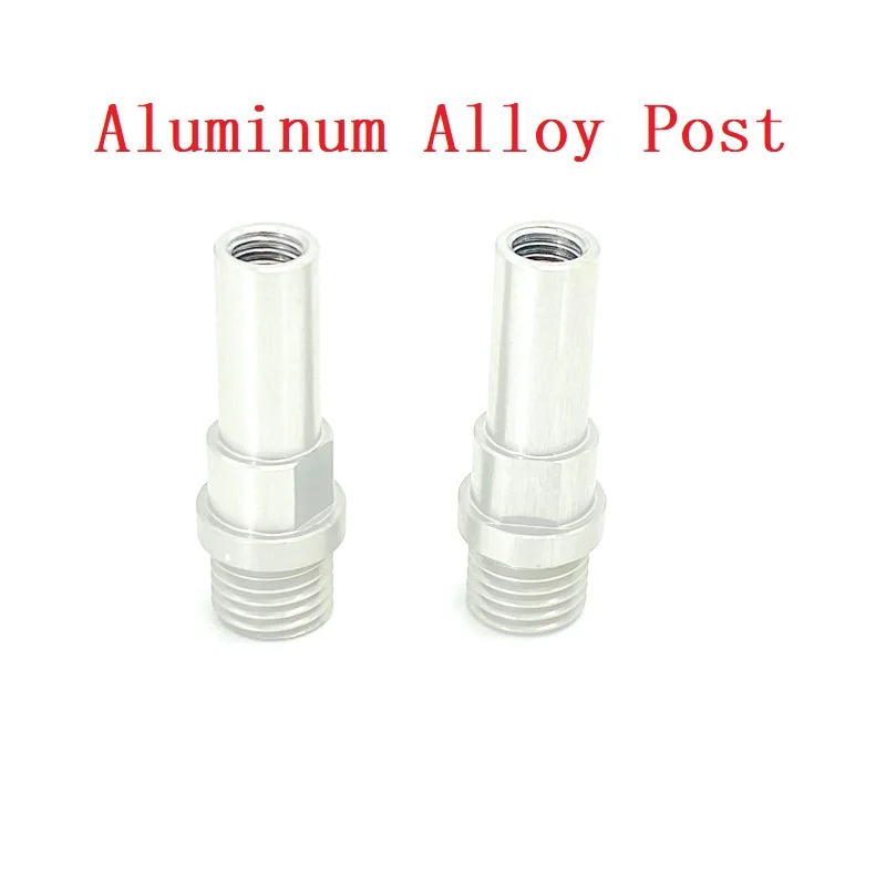 Bicycle V Brake Mount Bolt 10mm M10 Aluminum Alloy V Brake Post MTB Road Folding Bike V Brake Pillar Silver Black