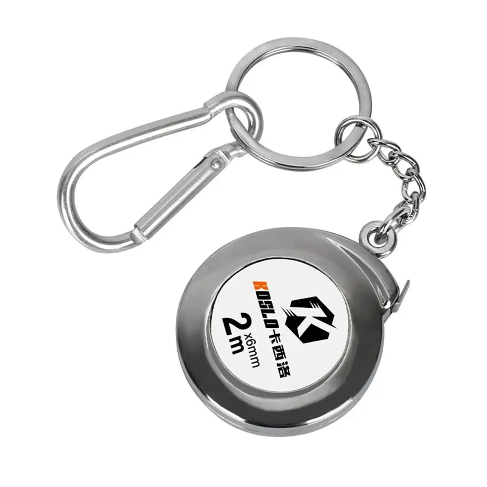 Multipurpose Gift Ruler Delicate Gauging Tool Measure Keychain Keychain Tape Measure Measuring Tools 2m Retractable Ruler