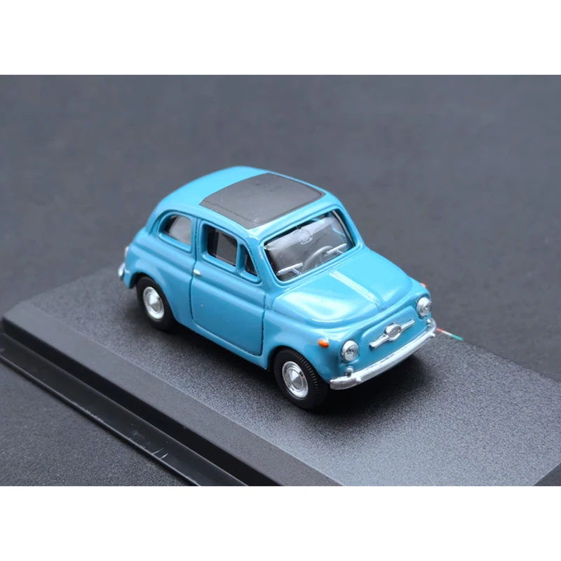 1:43 Scale Fiat 500 Alloy Car Model Toys Diecast Collectible Ornament