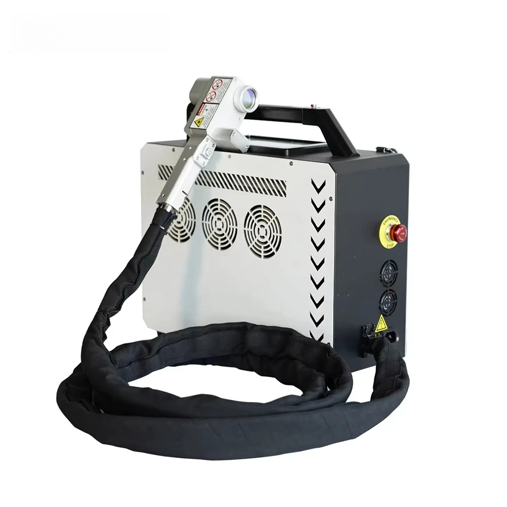 50W 100W 200W Portable Handheld Cleaning Machine Lazer Cleaner for Rust and Paint Removal