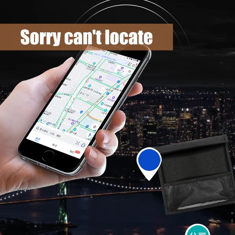 Large Faraday Bag for Laptop Tablet Phone Anti-Emf Radiation & Signal Theft Protection Multi-Device Storage Organizer