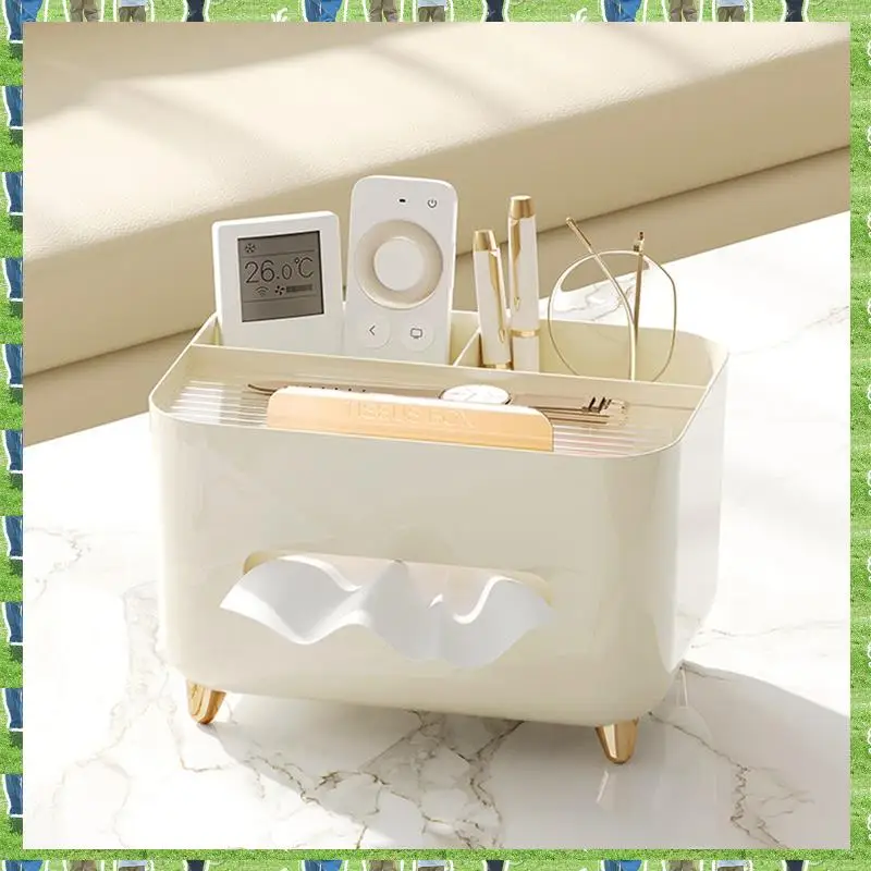 

Многофункциональный держатель коробки для салфеток FTS, современный диспенсер для салфеток, органайзер для тумбочки с крышкой для салфеток, C