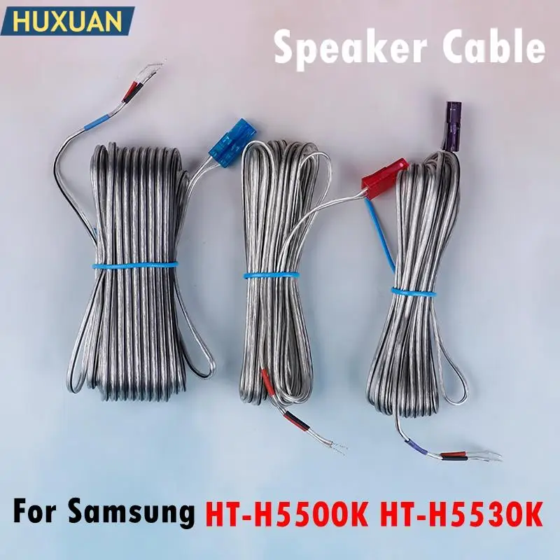 DVD Blu-ray Home Theater Speaker Wire Cable Cord Adapter For Samsung HT-H5500K 5.1 Sound Speaker Bass Line Cable 3m 4m 10m