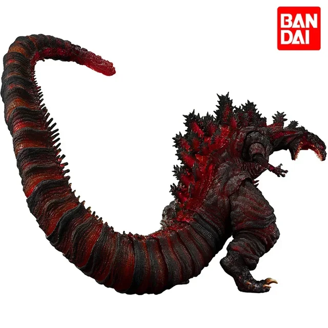 Bandai 2024 S.H.Monsterarts Godzilla 2016 4TH Form Night Combat Ver. Anime  Burning Gojira Doll Action Dinosaur Monsters Toy - AliExpress