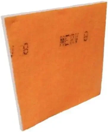 

XMSJ.HVAC/Air Filter Media Roll, Orange/White MERV8 Polyester with Heavy Dry Tackifier - 1" x 25" 24' Roll