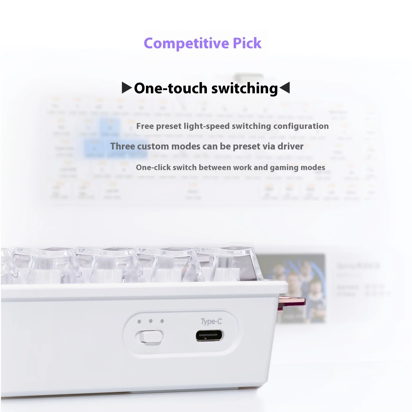 ATK68 RX Magnetic Switch Keyboard Wired Mechanical Keyboard 8000Hz RT0.005mm 0.08MS Low Delay Gaming Keyboards PC  Accessories